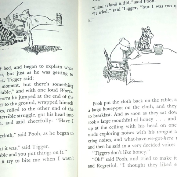 THE HOUSE AT POOH CORNER, A. A. MILNE, -1976- children’s classic book- good shap - Picture 9 of 10